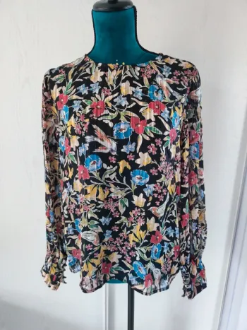 Blouse transparente taille 36