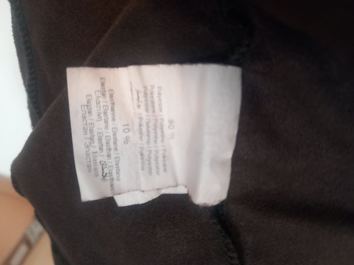 Robe élégante Cache cache simili cuir et daim - photo numéro 7