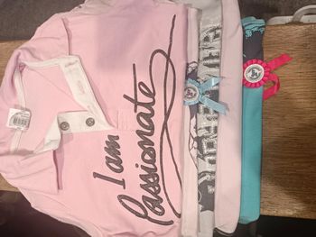Lot de vêtements tee shirt d'équitation