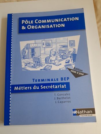 Pôle Communication Et Organisation Term.- Bep Métiers Du Secrétariat
