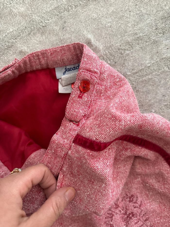 Très jolie jupe rouge jacadi 8 ans 128cm - photo numéro 4