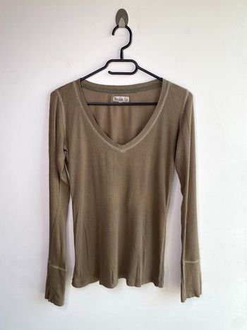 Top manches longues vert kaki version sud