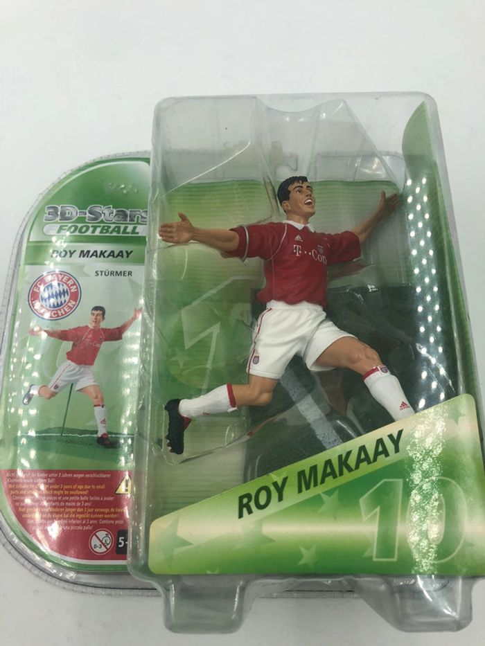 Figurine de collection Football Roy Makaay bayern de Munich 3-D Stars neuf - photo numéro 2