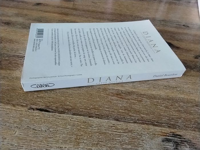 Livre "Diana cette nuit-là" de Daniel Bourdon - photo numéro 4