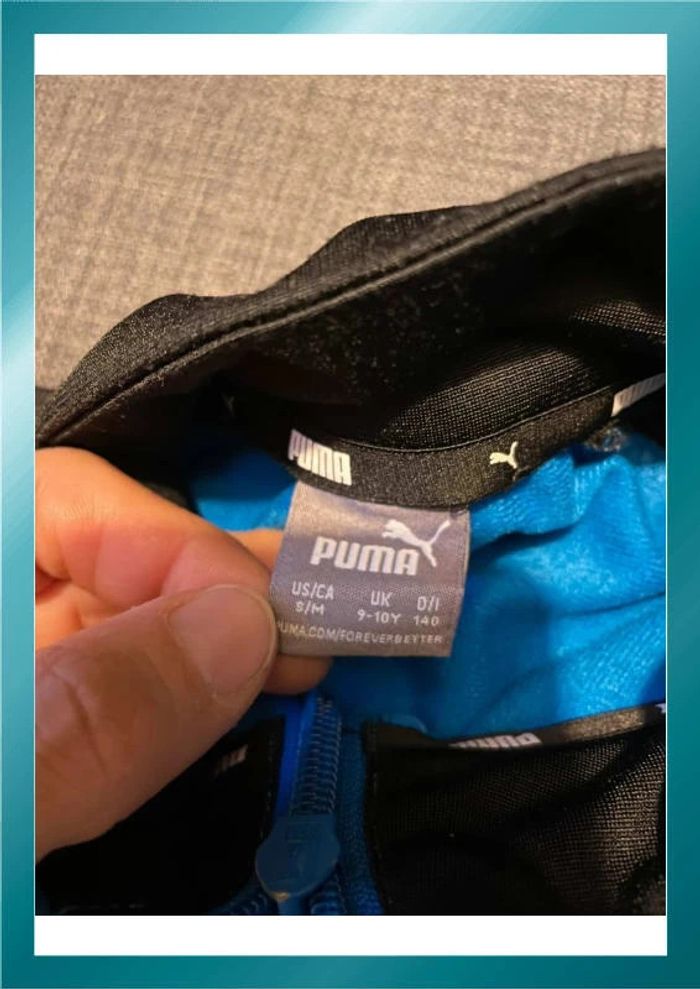 Veste survêtement puma 9/10 ans - photo numéro 2