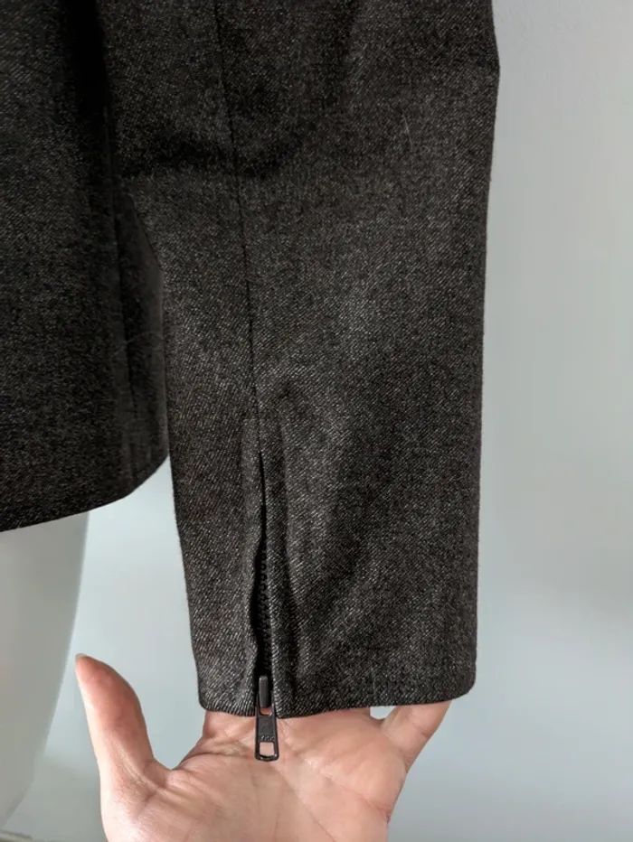 Veste zippée 100% laine - Infinitif - taille 44 - photo numéro 4