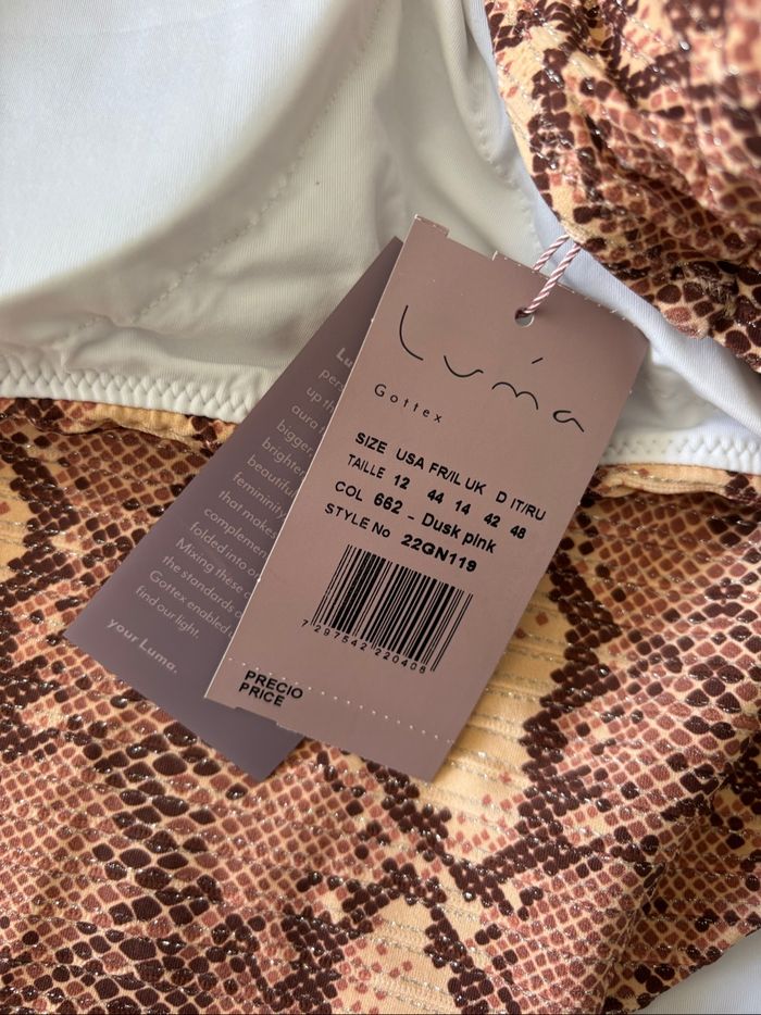 Maillot de bain Livia 1 pièce python - photo numéro 4