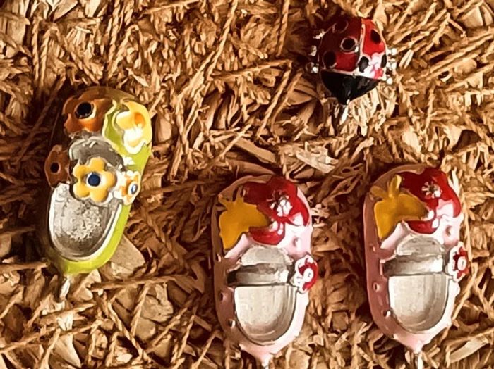 Lot de 4 charms