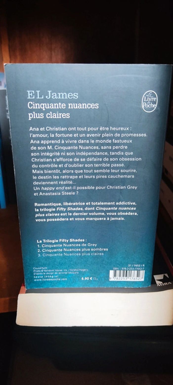 Cinquante nuances plus claires - EL James - photo numéro 2