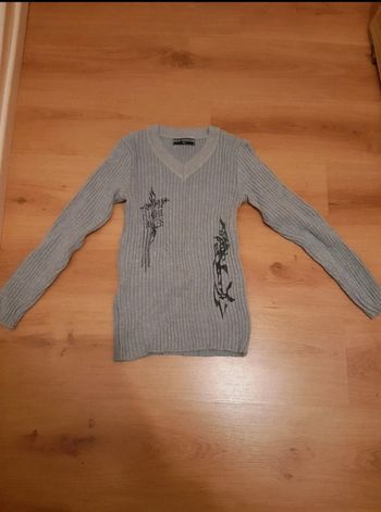 Pull col v garçons taille 8 ans