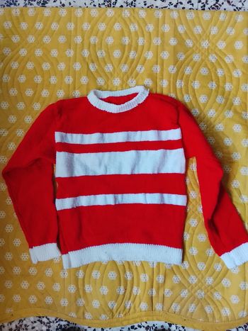 Pull fille 10 ans fait main
