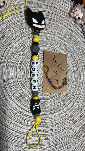 Attache tétine Batman