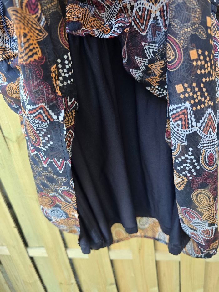 Robe fluide Épaules dénudées 🍒Mosquitos🍒taille XL - photo numéro 7