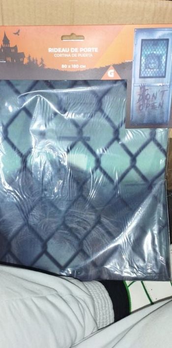 Rideau halloween porte