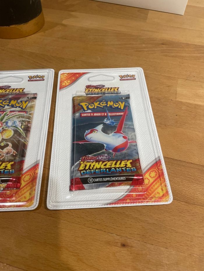 Lot Pokémon blisters étincelles déferlantes - photo numéro 4