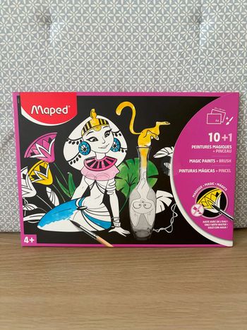 Pack Peinture Magique "Cléopâtre" + Pinceau