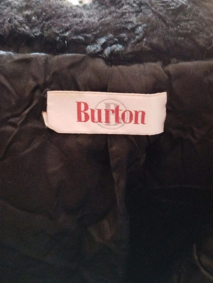 🌸Manteau fourrure noir Burton Taille 38🌸 - photo numéro 6