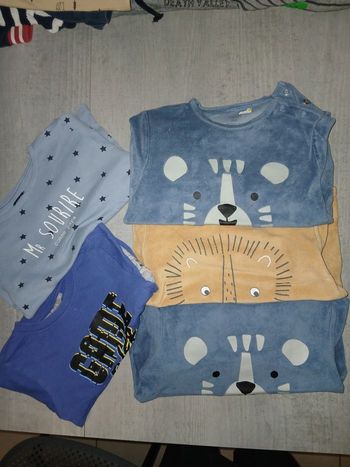 Lot de 5 pyjamas