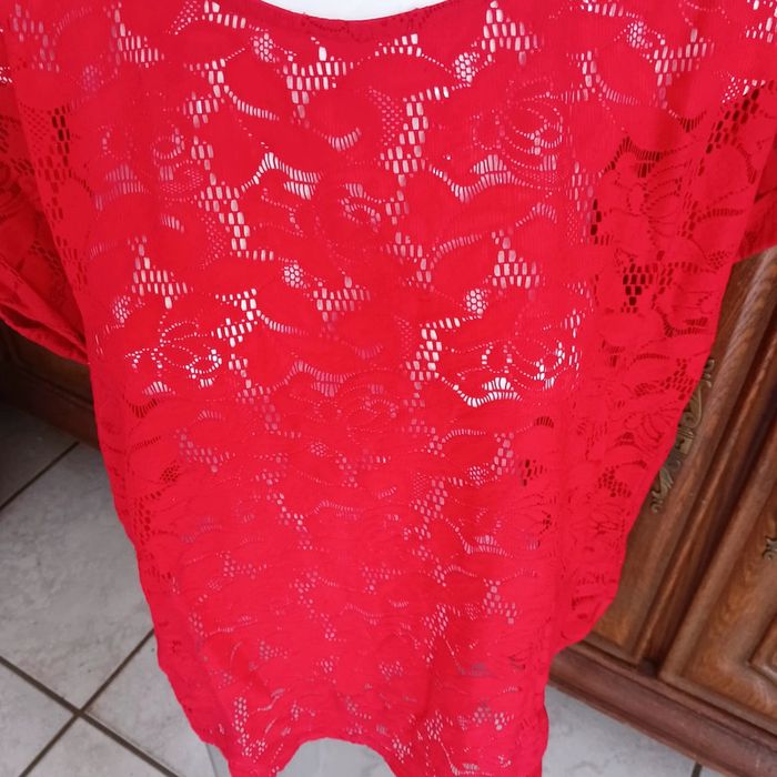 Tee shirt en broderie taille40/l Suzannegrae - photo numéro 2