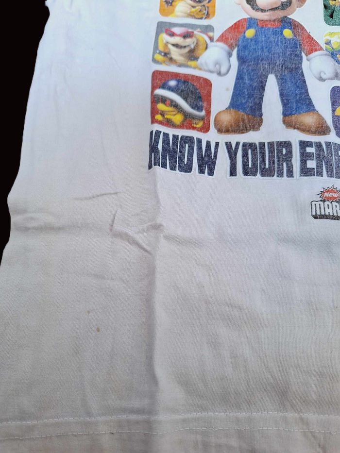 T-shirt manches courtes 8 ans Mario - photo numéro 2