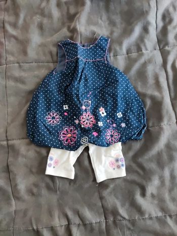 Ensemble fille 1mois