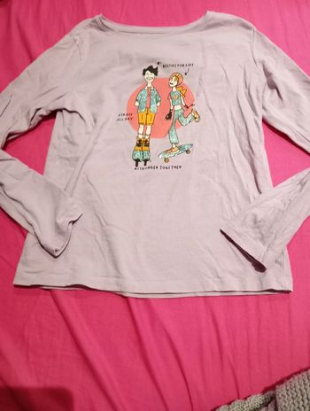 Tee shirt manche longue 8ans