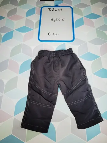 D2443 - pantalon garçon 6 mois
