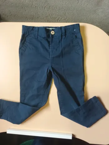 Pantalon chino garçon 4 5 ans 104 cm denim co