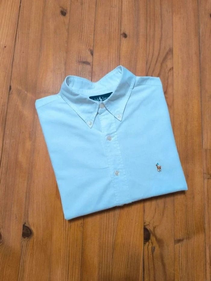 Chemise Manches longues - Ralph Lauren - Logo brodé premium - Blanc - Taille XXL - photo numéro 3