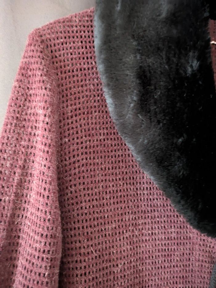 Très beau gilet manteau cardigan - Taille 42/44 - photo numéro 5