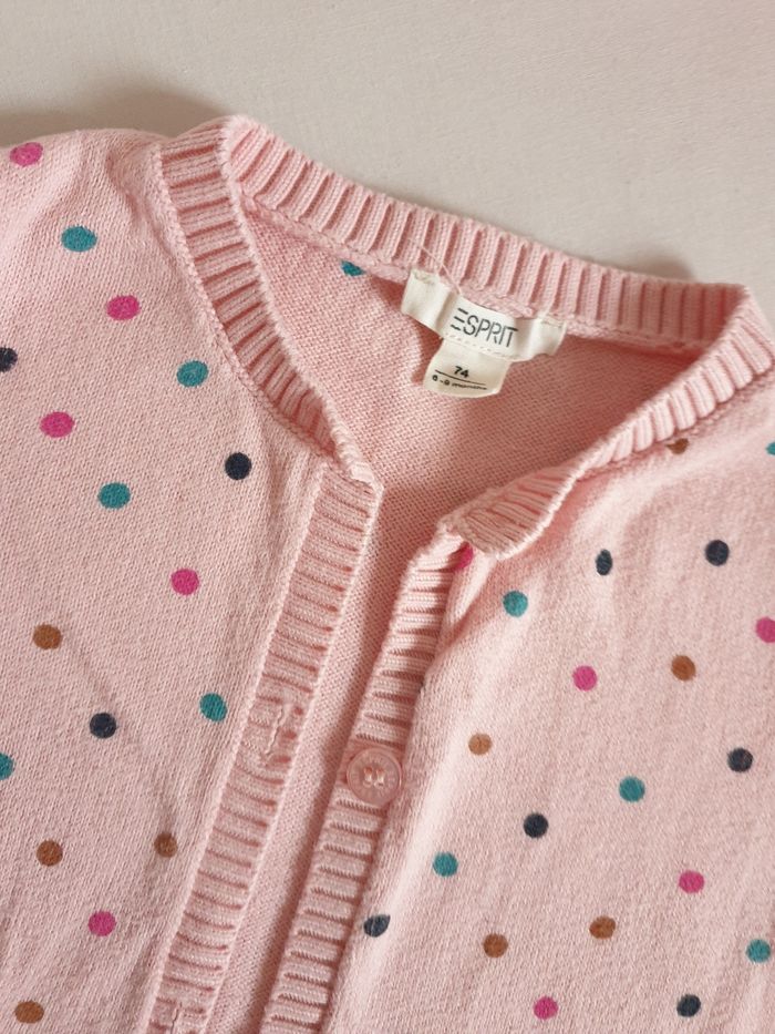 Gilet Esprit 🎀6-9mois/74cm - photo numéro 2