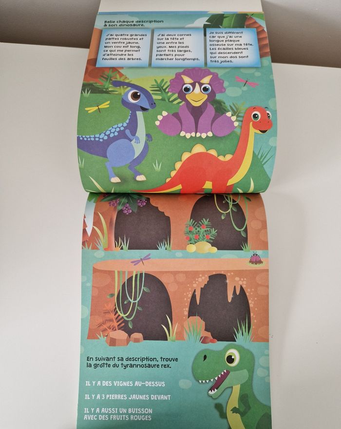 Livre activités dinosaures - photo numéro 3