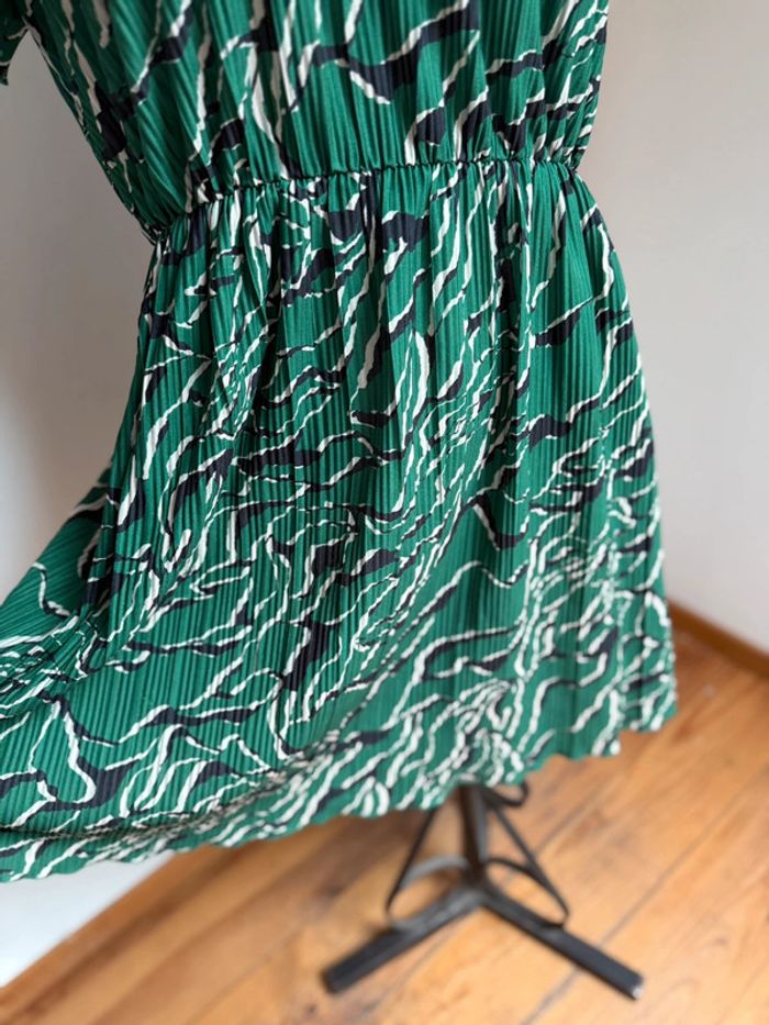 Superbe robe fluide plissée ample Promod 🌸 XL 42 - photo numéro 3