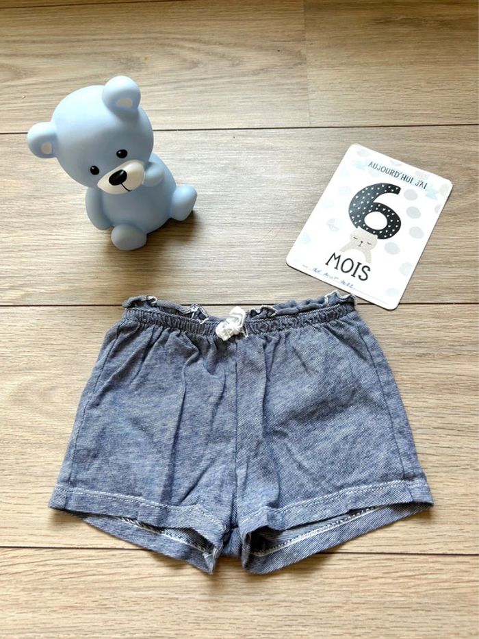 Short rayé