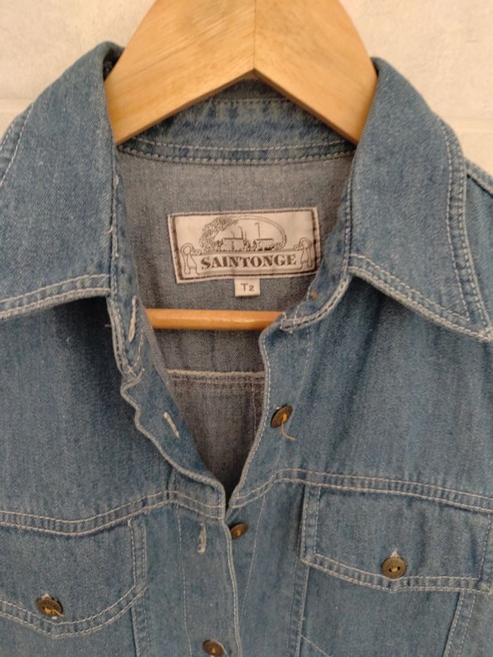 Robe en jean excellent état taille M - photo numéro 3