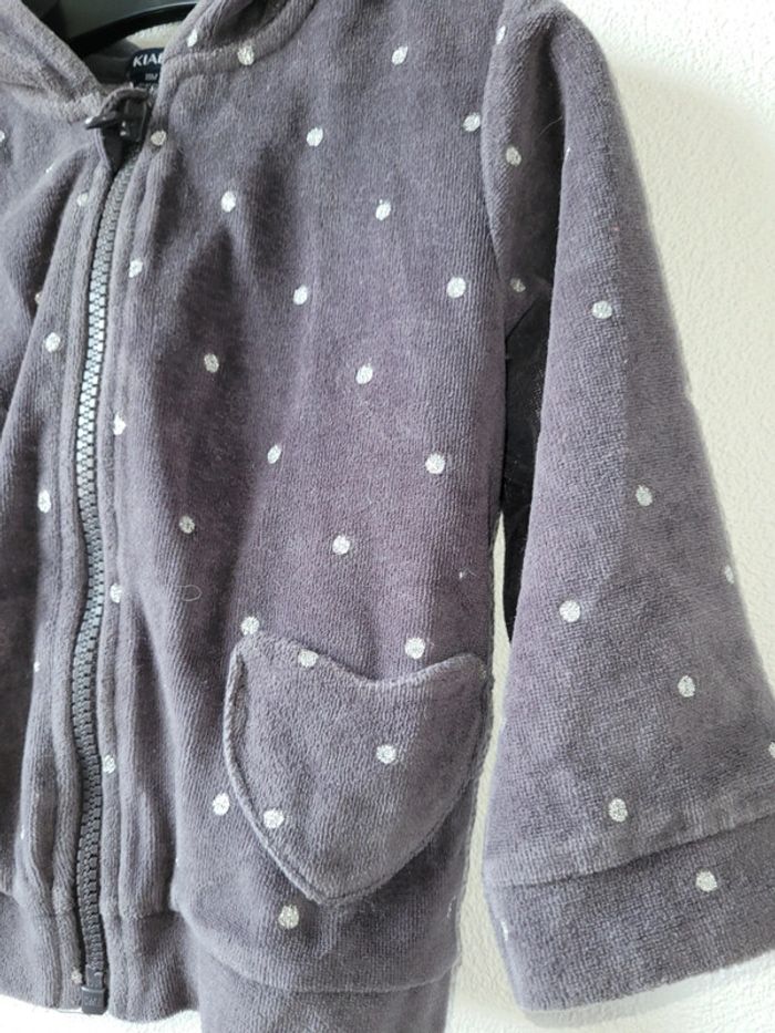 Veste zippé 18 mois 77/82cm - photo numéro 2