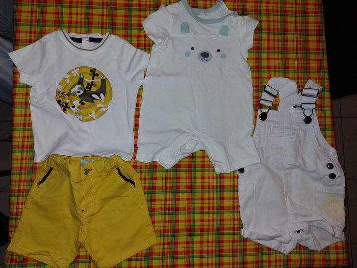 vêtements bébé garcon 3mois (59cm_ 62cm) été
