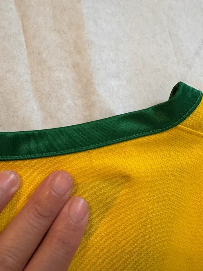 Maillot de foot Nike équipe de Brésil taille 13/15 ans authentique - photo numéro 12