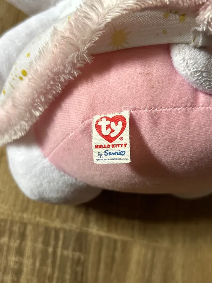 Peluche Hello Kitty robe / TY x Sanrio (1976–2013) / Très bon état / good condition - photo numéro 4
