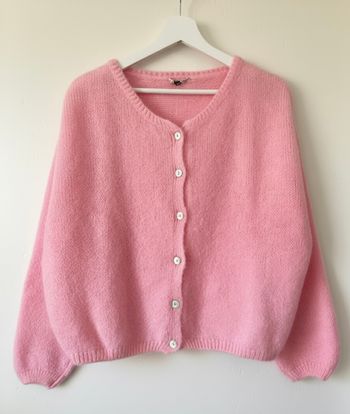 Gilet / Cardigan Rose Pâle