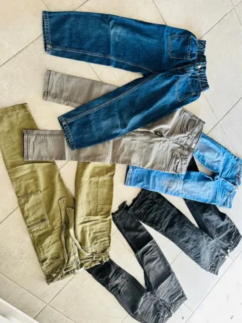 Lot pantalon fille