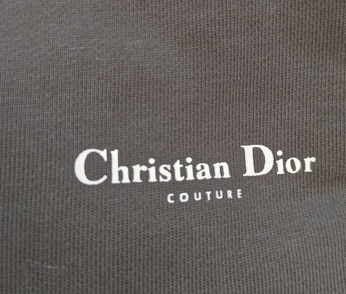 Pull Dior col rond taille S oversize noir femme homme - photo numéro 5
