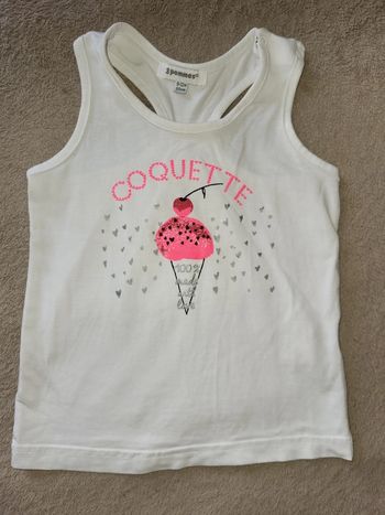 T-shirt fille 9-12 mois 3 pommes