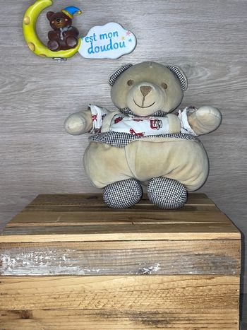 TC47 doudou ours 🐻 tartine et chocolat