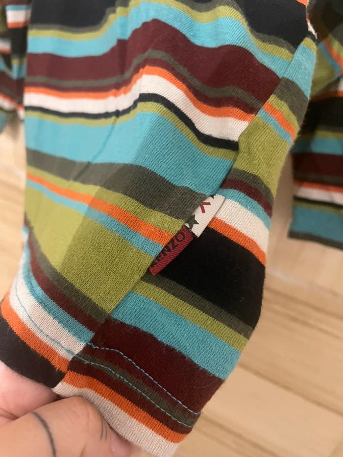 T-shirt Kenzo manche longue - photo numéro 3