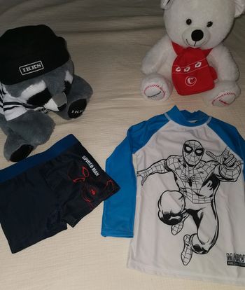 Maillot de bain Spiderman Taille 5 ans neuf