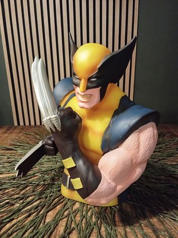 Buste Tirelire Wolverine Marvel Officiel 20cm 