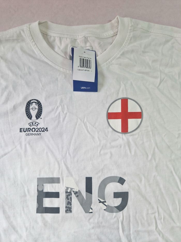 Tee-shirt homme  , foot , UEFA  , euro 2024 , Angleterre  , taille L - photo numéro 2