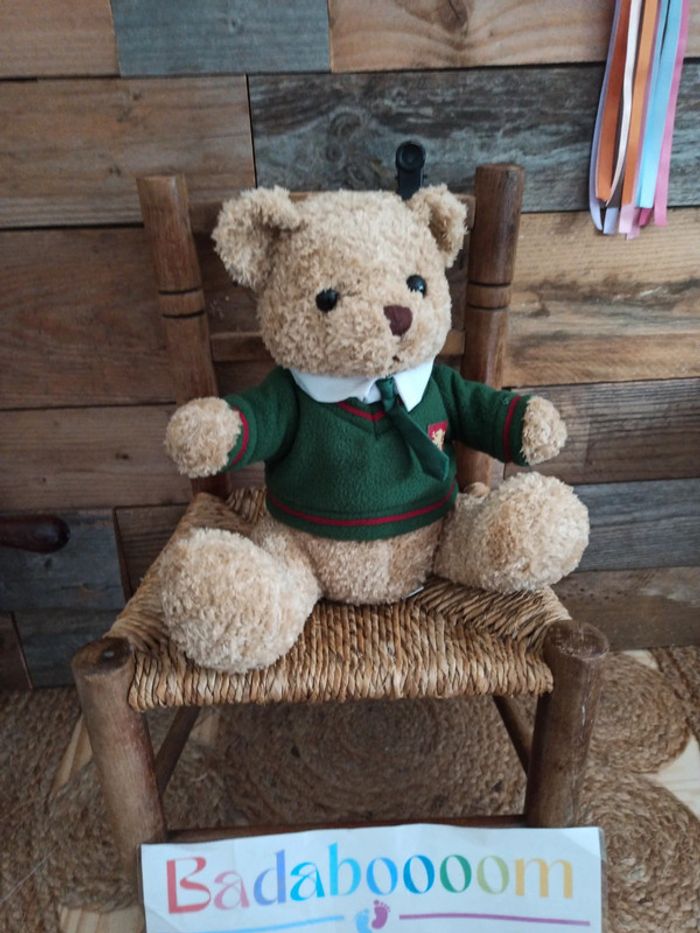 Peluche ours Damart tbe - photo numéro 2