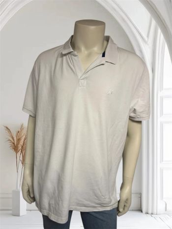 Polo blanc vilebrequin taille XXL homme